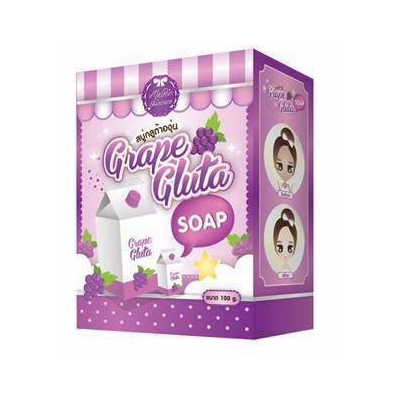 Grape Gluta Soap by Marin สบู่กลูต้าองุ่น