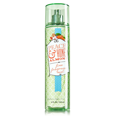 Bath & Body Works แท้ Fine Fragrance Mist 236 ml กลิ่น Peach & Honey Almond